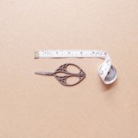 Omocha - [11 cm] Hasami scissors : กรรไกรวินเทจปลายมน