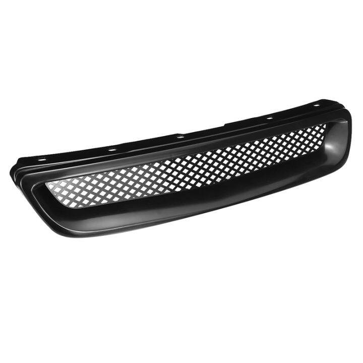 abs-black-car-front-bumper-hood-grill-grille-cover-trim-for-honda-civic-ek-cx-dx-ex-hx-lx-type-r-1996-1997-1998