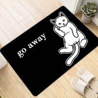 【PPQ Home Life Museum】 2022ใหม่ Creative Spoof Kitten Door Mat Entrance Mat ยินดีต้อนรับสำหรับพรมประตูหน้าพรม Aesthetics