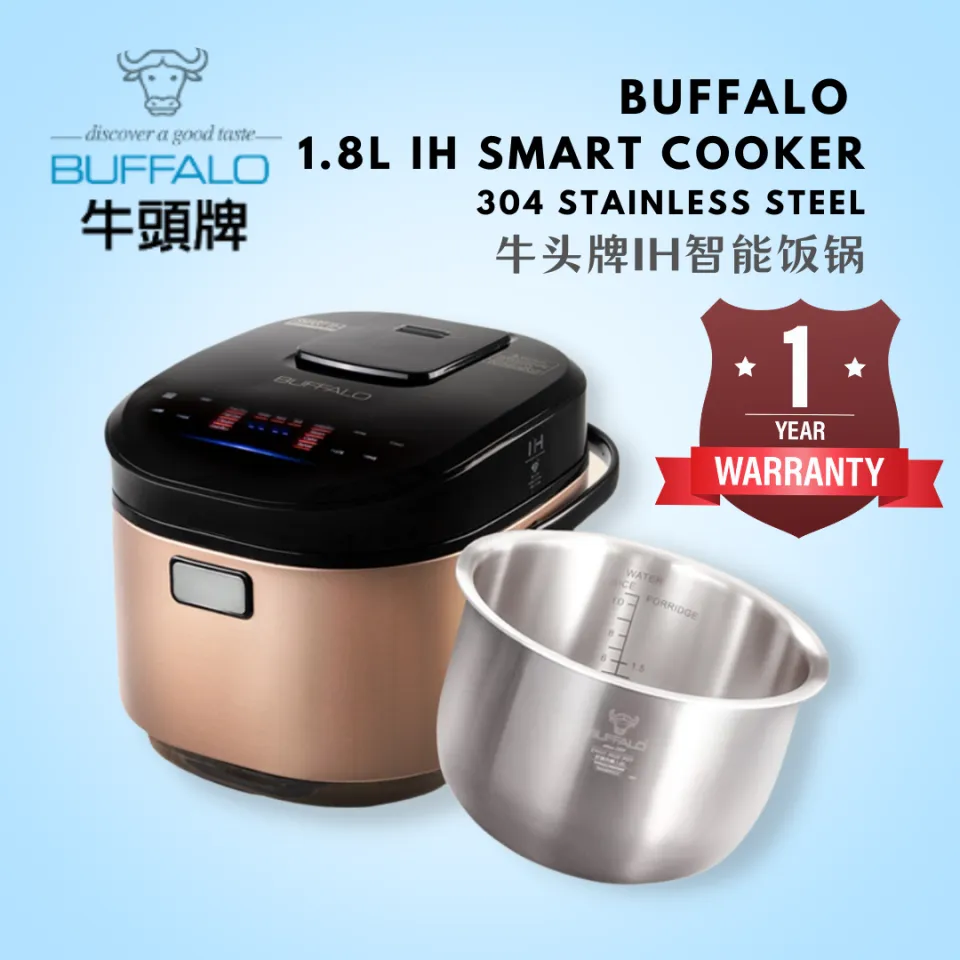 Buffalo IH Smart Stainless Steel Rice Cooker