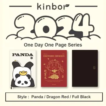 Kinbor Time Cheese A5 Notebook PU Portable Agenda 2022 Self