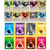 Pokemon Cards 20PCS Game ENERGY Battle TAKARA TOMY Collection Shining English Trading Card Booster Box Kids Toys Children