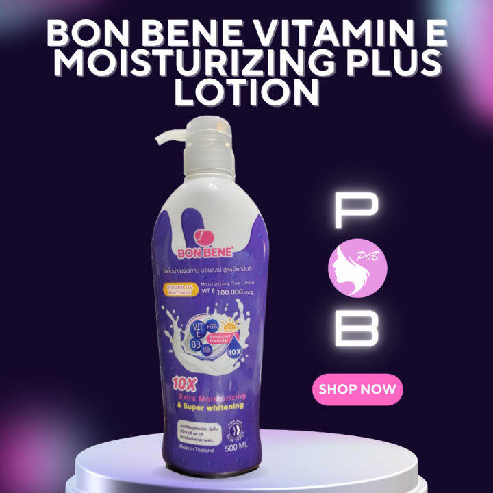 Bon Bene Moisturizing Plus Vitamin E Lotion | Lazada PH