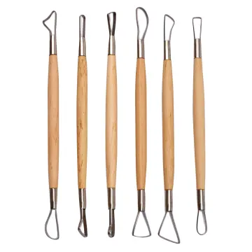 Pottery Clay Sculpting Tools, 22Pcs Wooden Handle Pottery Carving