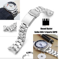 สายนาฬิกา Strapcode Miltat รุ่น Hexad Oyster for Seiko SKX/ 5 Sports SRPD