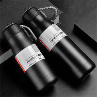 Portable Thermos with Rope Coffee Mug Stainless Steel Tumbler Vacuum Flask Travel Sport Water Bottle Insulated Cup