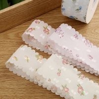 【hot】！ 5 Yards 38MM Edge/Floral/Snow Veil Hair Bows Crafts Accessories YM2023062701