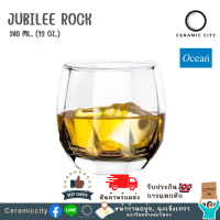 Ocean JUBILEE ROCK 340 ml แก้ววิสกี้ แก้วบรั่นดี แก้วสไตล์โมเดิร์น แก้วทรงหรู