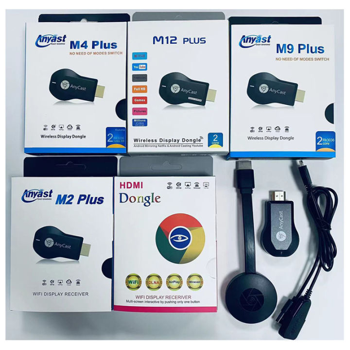 hdmi-dongle-android-หน้าจอโปรเจคเตอร์-anycast-m4plus-g2ไร้สายหน้าจอโปรเจคเตอร์-wifi-ไร้สาย-hdmi-compatible-projector