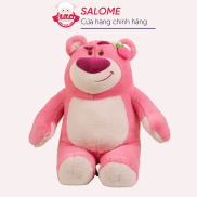 Gấu Lotso Đeo Dâu Hồng Ngồi To Khổng Lồ SALOME tp HCM, Thú Teddy Cao Cấp