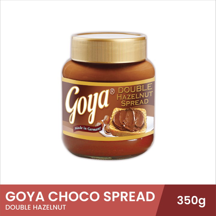 GOYA Double Hazelnut Choco Spread 350g, chocolate spread, snack