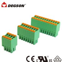 DEGSON 15EDGKNH-3.5-04P-14-00ZH DOUBLE-ROW TOOL-FREE STRAIGHT IN CONNECTORS QUICK TERMINAL BLOCKS PHOENIX CONTACT DFMC 15/6-ST