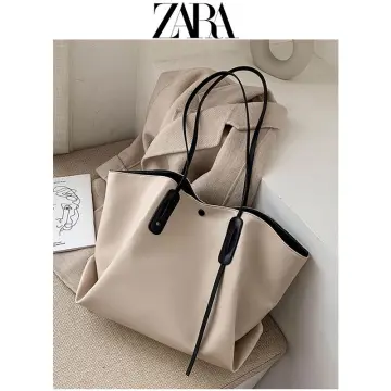 Zara Logo Tote Bag, Women's Fashion, Bags & Wallets, Tote Bags on Carousell