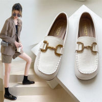 Soft Leather Flat Single Shoes For Women 2022 Fashion New Al-Matching Soft Bottom Fairy Style Mary Jane Bean Shoes