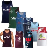 Sports vest singlet 2023 Broncos Parramatta Eels sharks Bulldogs cowboys St George Dragons PANTHERS rugby jersey