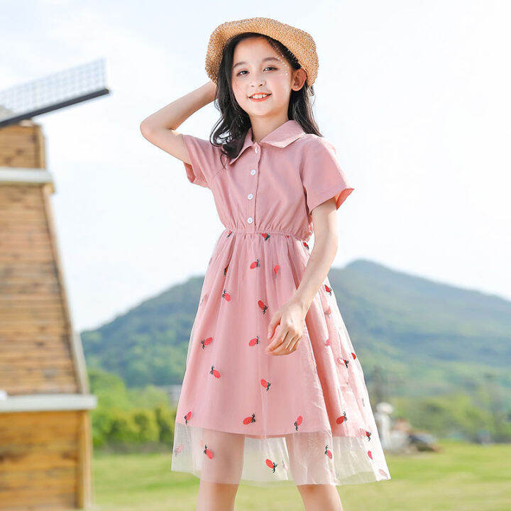 Opao Children s Fashion High Quality korean dress for kids girl