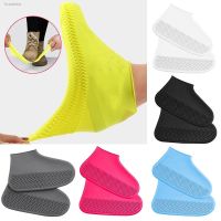 ﹊☾ 1 Pair Waterproof Non-Slip Silicone Shoe High Elastic Wear-Resistant Unisex Rain Boots For Outdoor Rainy Day Reusable Shoe Cover