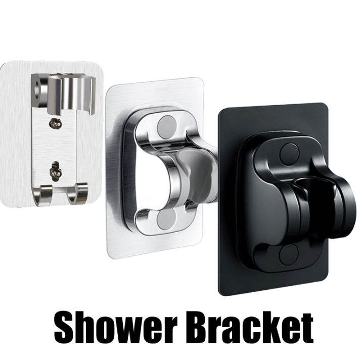 Bathshower No Drilling Bathroom Adjustable Shower Bracket Universal