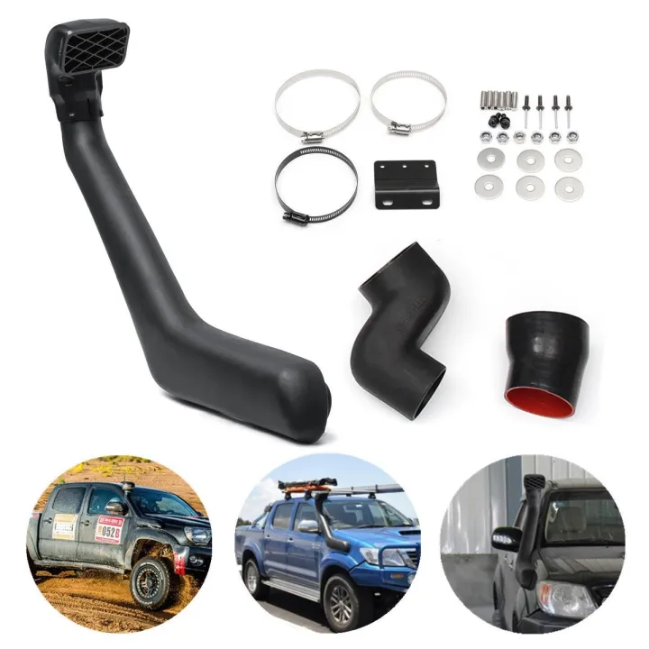 Car Airflow Kit Sets Snorkel For Toyota Hilux vigo 25 26 SR 5 Petrol Diesel Air Raise Intake