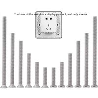 machine screws long phillips M4*30/40/50/60/70/80/90/100mm socket button screw round head 304 stainless steel cross recessed Fasteners