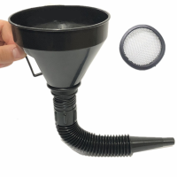 Universal Oil Funnel With Filter Handle Set Diesel Gas Fuel Filler Tools อุปกรณ์เสริมสำหรับรถยนต์รถบรรทุกรถจักรยานยนต์ Off Road