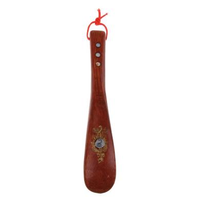 LazaraLife Retro wood shoehorn 22/55/70cm ด้ามยาวพิเศษรองเท้าไม้ยกฮอร์น