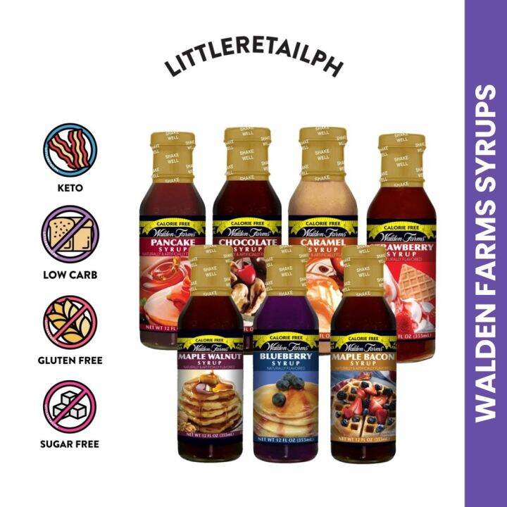 Walden Farms Syrup Calorie Free Keto Low Carb Approved Lazada PH