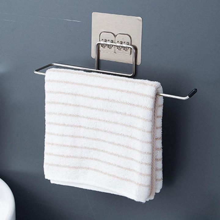ที่วางกระดาษชำระแบบแขวนทำจากเหล็กชั้นวางของราวแขวนผ้าในห้องน้ำแท่นวางในห้องครัว