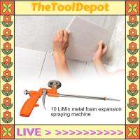 เครื่องขยายโฟมโลหะ TheToolDepot 10ลิตร/นาทีเครื่องฉีดโฟมกาวอุดรอยรั่ว G ไม่ใช้โฟมปิดผนึกเครื่องฉีดพ่นสำหรับกาวซีลแก้ว