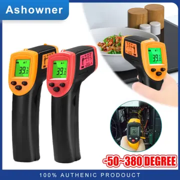 GM320 High Accuracy Handheld IR Laser Temp Meter Industrial Pyrometer Point  Gun For Sale