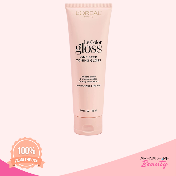 Loreal Paris Le Color Gloss One Step Toning Gloss Platinum Pearl Loreal paris le color gloss one step toning gloss platinum pearl