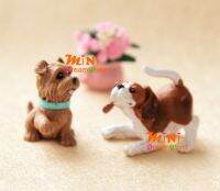 MINI Dollhou Mini furniture accessories schnauzer Lador dog