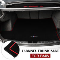 For BMW F21 F30 F80 G20 G30 F90 G01 F97 G05 Black Auto Accessories Flannel Cushion Car Trunk Mat Storage Dust Protection Pad