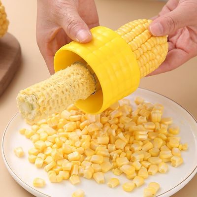 Corn Stripper Peeler Cob Cutter Thresher Corn Stripper Fruit Vegetable Tools Cooking Tools Kitchen Accessories Cob Remover Graters  Peelers Slicers