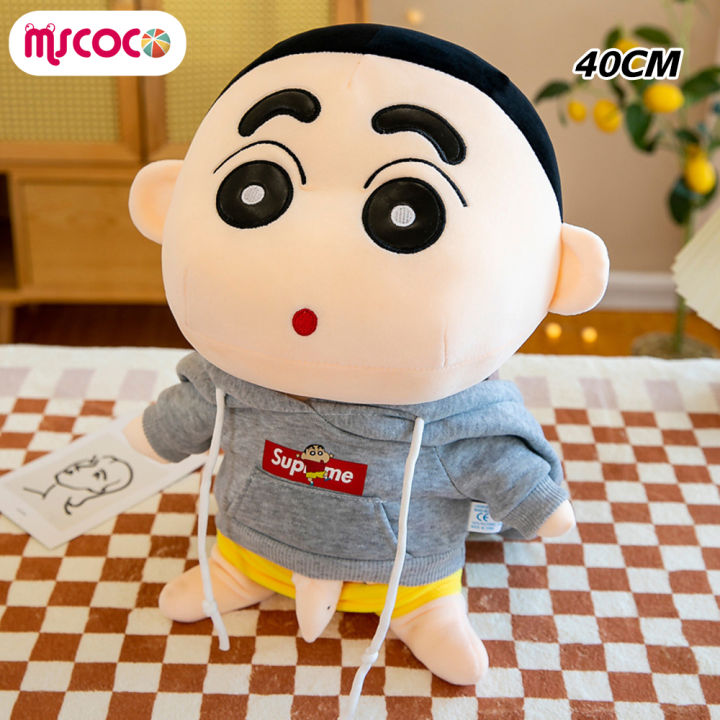 mscoco-crayon-shin-chan-ตุ๊กตาของเล่นกำมะหยี่ยัดไส้ของเล่นการพัฒนาการศึกษาก่อนวัยสำหรับวันเกิดสำหรับเด็กของขวัญวันเด็ก