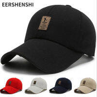 EERSHENSHI หมวกเบสบอลของผู้ชาย,หมวกแก๊ปเป็ดอบอุ่นฉบับภาษาเกาหลีหมวกลายการ์ตูนผ้าใบหมวกครีมกันแดดแสงแดด