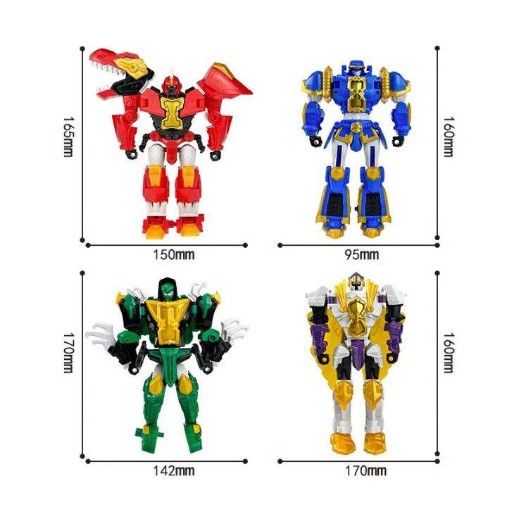 ฟิกเกอร์แอ็คชั่น-tyrannus-mecha-หุ่นยนต์ของเล่น10ฟรีชุดของเล่นไดโนเสาร์ผิดปกติ