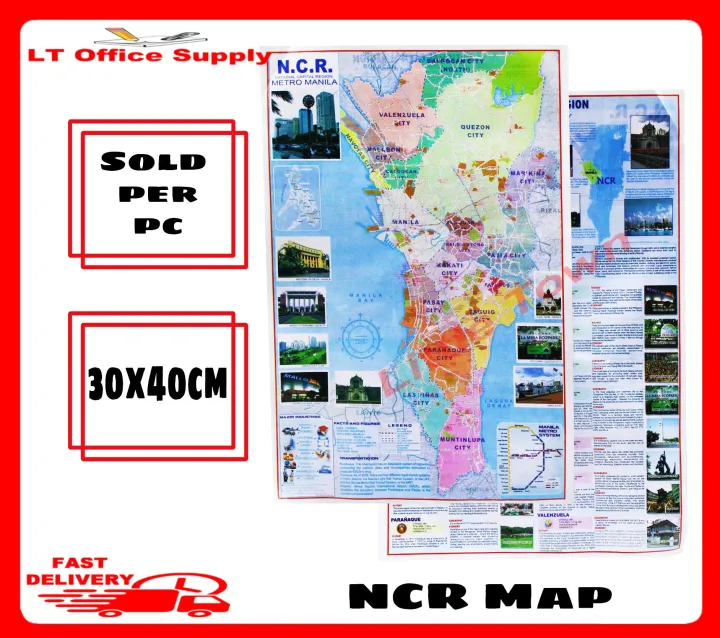 Chart Map / National Capital Region NCR | Lazada PH