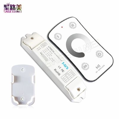 ∈♂♦ DC12-24V Led Dimmer RF Wireless Controller Remote With CV Constant Voltage Receiver Light Dimming for single color tape