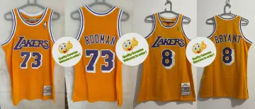 Kobe Bryant 24 AU Jersey Lakers 60th Anniversary Mitchell and Ness