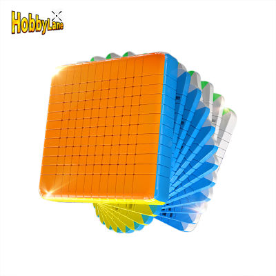 Hobบี้ Yuxin Huanglong 12x1 2ลูกบาศก์มายากล12ชั้น90มม. เกมส์ประลองความเร็วของเล่นเพื่อการศึกษาสำหรับเด็กของขวัญ