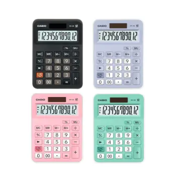 CALCULATRICE CASIO MX-12B-BK ROSE