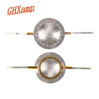 GHXAMP 25.4MM 25Core โดมทวีตเตอร์เสียงคอยล์ไดอะแฟรมไทเทเนียม L R ช่องลำโพงเสียงแหลมซ่อมแซม DIY อุปกรณ์เสริม8OHM 1คู่