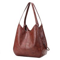 Women crossbody bags 2023 new tide soft leather shoulder capacity wild fashion womens shoulder bag Korean style of the handbag