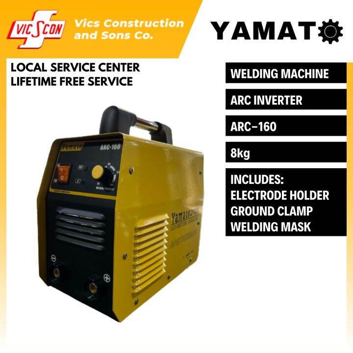 Yamato 160A Arc Inverter Welding Machine Lazada PH