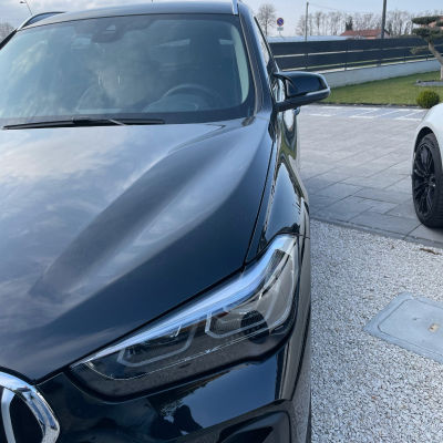 คาร์บอนไฟเบอร์สไตล์สีดำกระจกมองหลังด้านข้างฝาครอบสำหรับ BMW F48 X2 F39 F40 X1 Z4 G39 Toyota Supra ด้านข้างกระจก SHELL