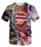 T SHIRT   Arsenal Custom Personalized 3D Tshirt 61