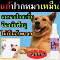 ป้องกันโรคในช่องปากของสัตว์เลี้ยง?ดับกลิ่นปากหมา น้ำยาดับกลิ่นปากสุนัข ดับกลิ่นปากสัตว์เลี้ยง ขจัดคราบพลัคสูตรธรรมชาติ สเปรย์ปากแมว น้ำยาดับกลิ่นปากแมว ยาสีฟันสุนัข สเปรย์ดับกลิ่นปากสุนัข สเปรย์ดับกลิ่นปากแมว เสปย์ดับกลิ่นปากหมา