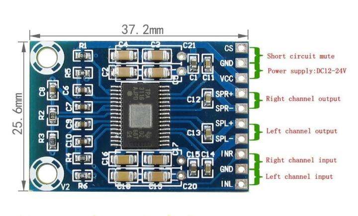 dc-12v-24v-2x50w-dual-channel-mini-digital-amplifier-d-class-50w-50w-tpa3116d2-xh-m562-amplifier-50w-power-amplifier-board