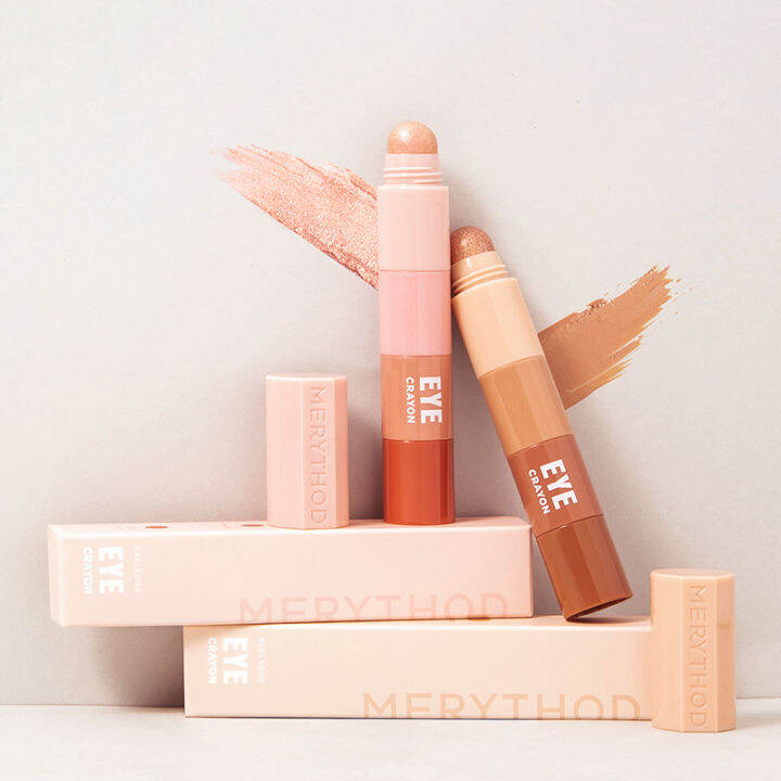 MERYTHOD ReelEdge Eye Crayon 4 Colors in 1 Crayon Makeup Eyeshadow
